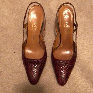 NEW-Gorgeous -Hand Made Italian, 3” heel. ANDRIANO